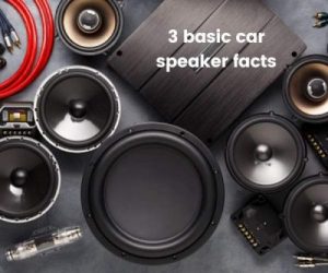 basic car speaker facts