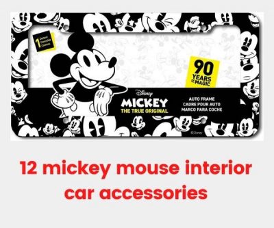 mickey mouse interior car accessories