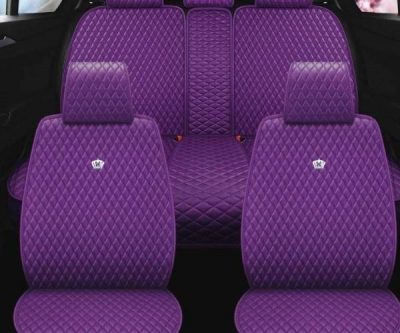 purple interior car accessories