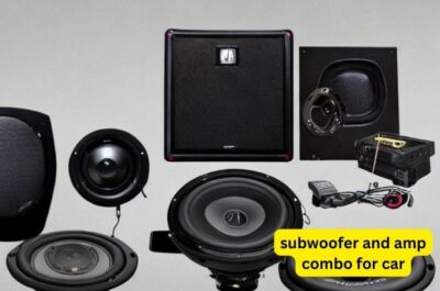 subwoofer and amp combo for car