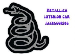 Metallica interior car accessories