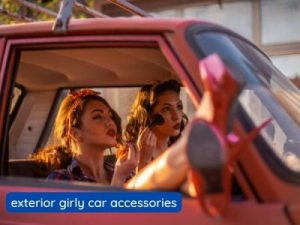 exterior girly car accessories