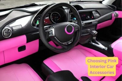 A Short Guide to Choosing Pink Interior Car Accessories