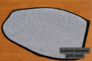 custom speaker grill cloth