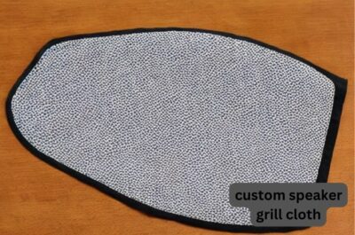 Best custom speaker grill cloth