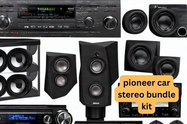 pioneer car stereo bundle kit