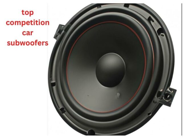 top competition car subwoofers