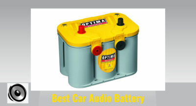 Best Car Audio Battery.. A small Shape Battery with yellow color top .