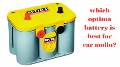 which optima battery is best for car audio